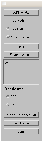 ROI drawing options